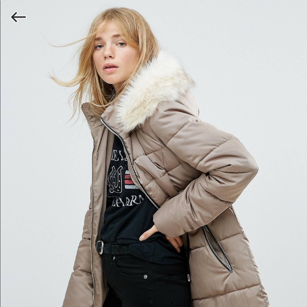 ASOS Padded Quilt Coat